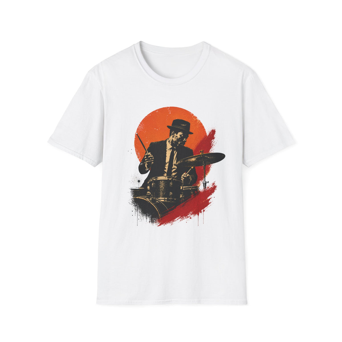 Jazz Drummer Playing T-Shirt