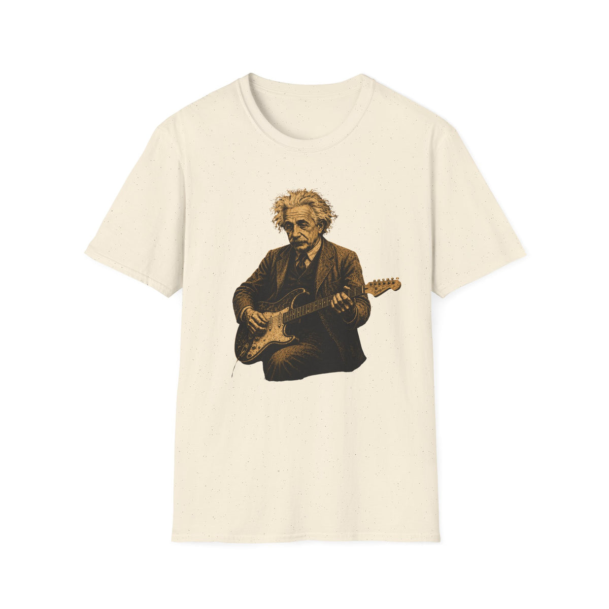 Albert Einstein playing Stratocaster T-Shirt