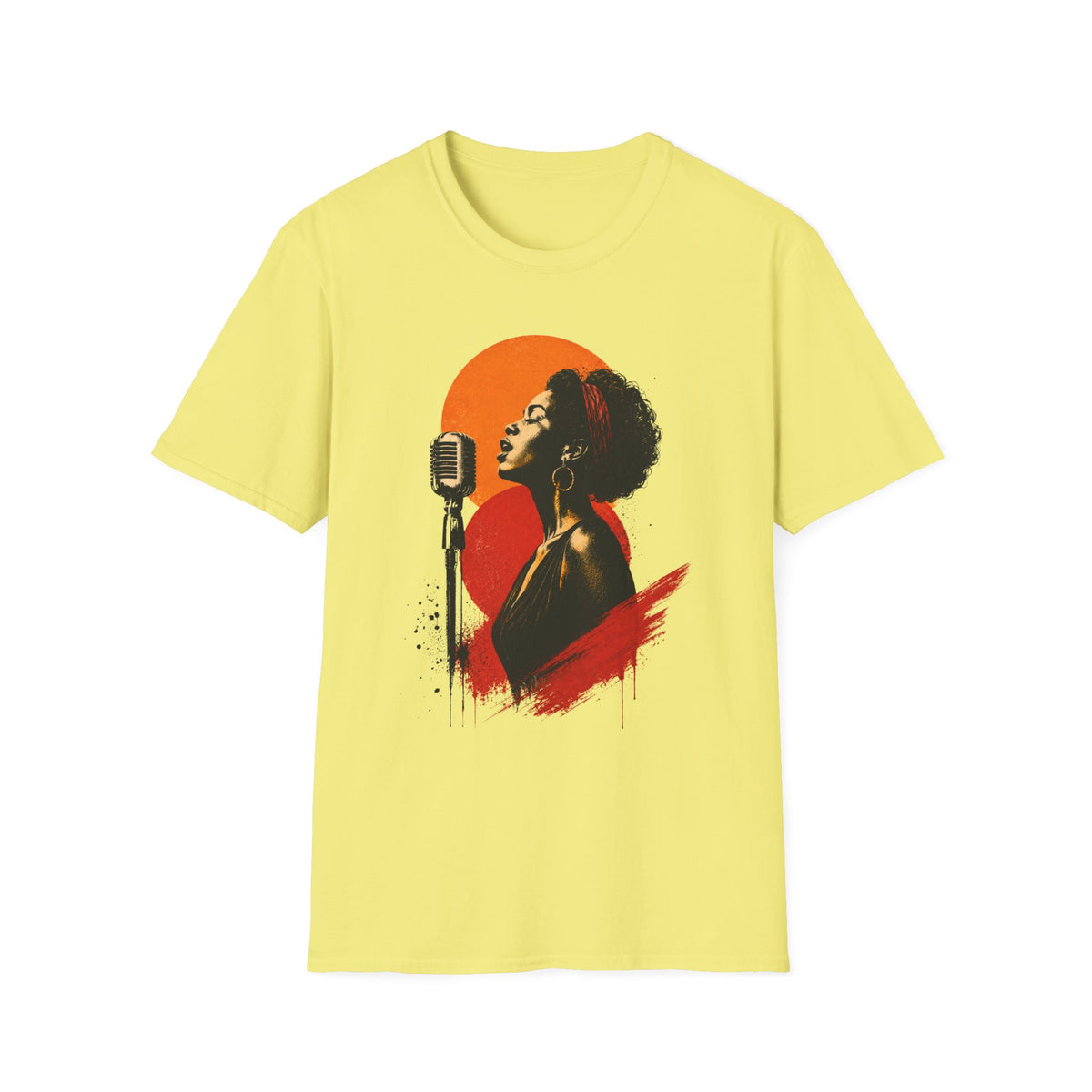 Blues Woman Singing T-Shirt