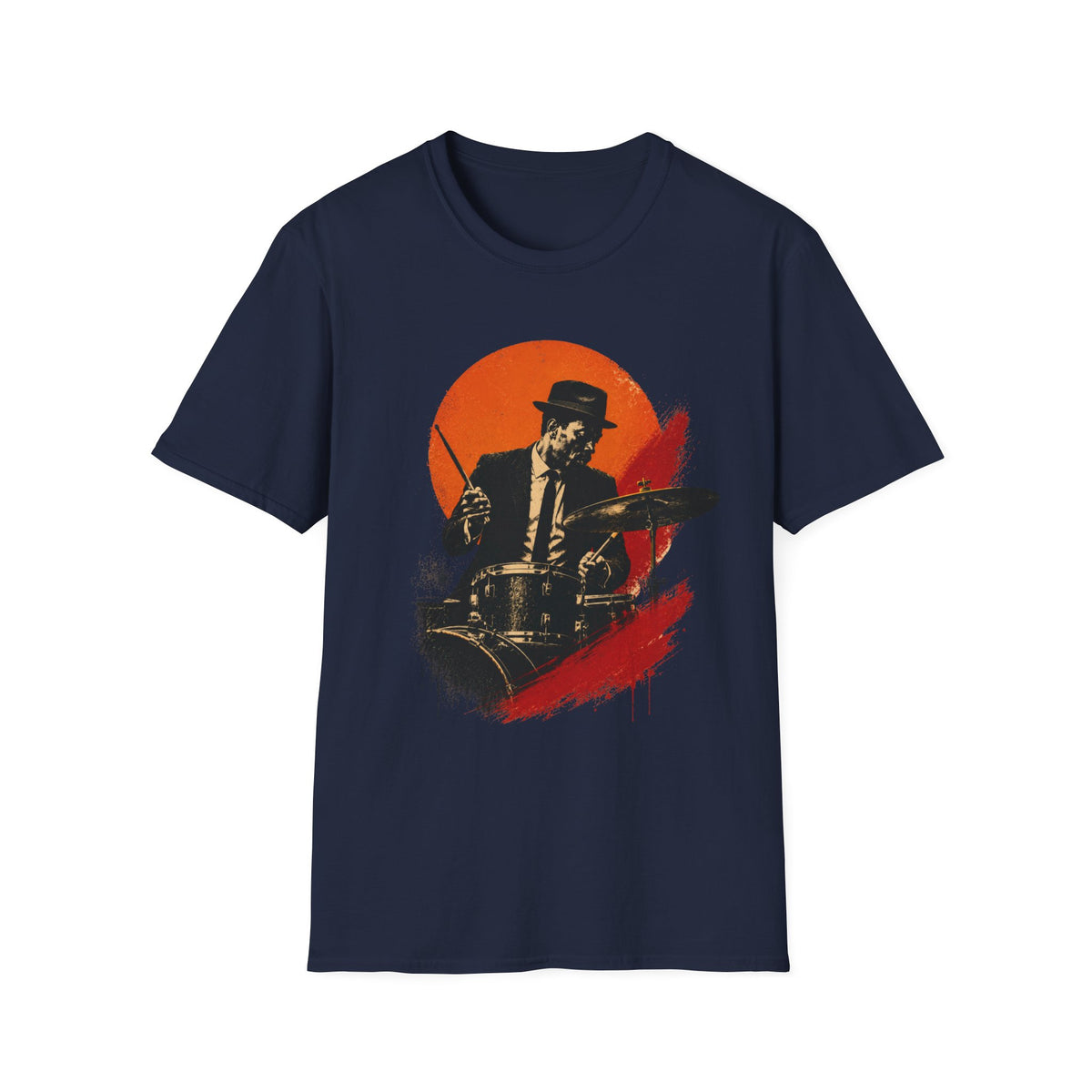Jazz Drummer Playing T-Shirt