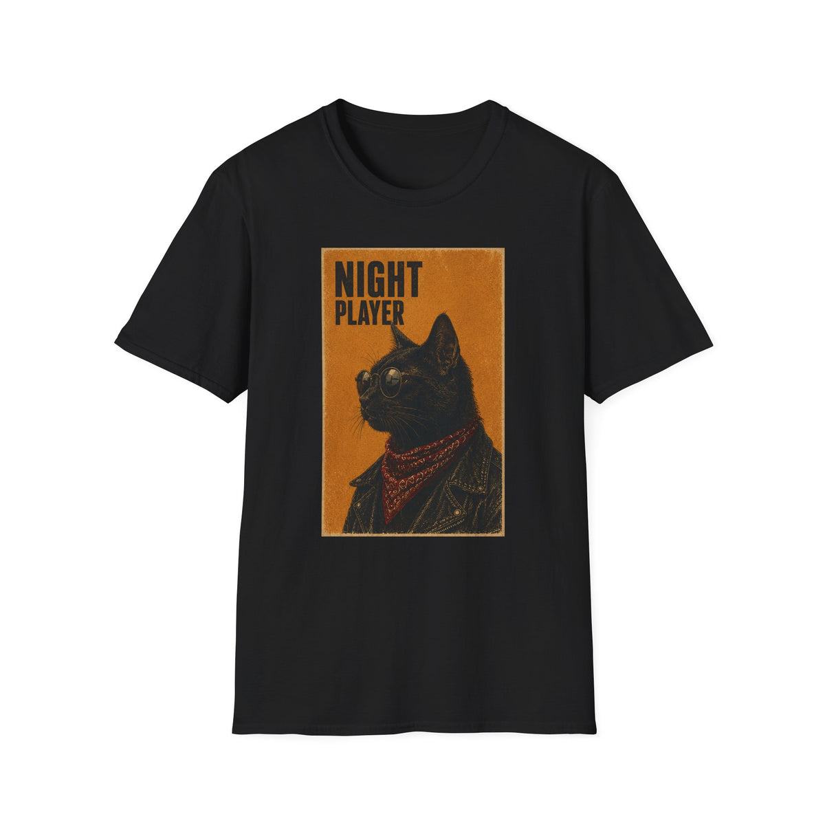 Night Player Cat T-Shirt