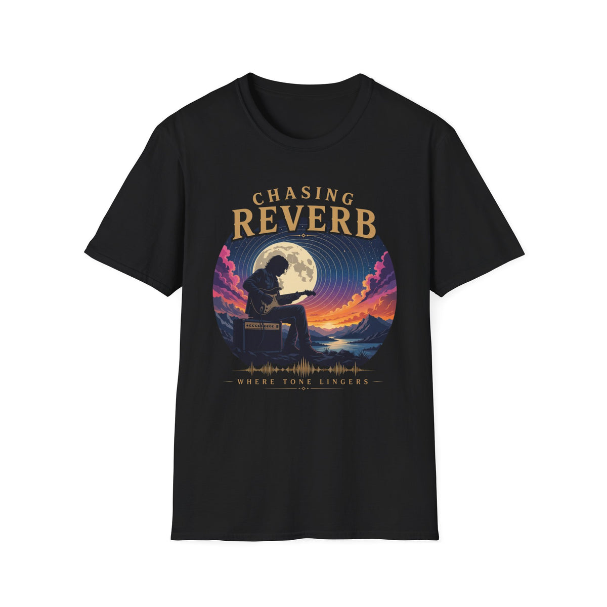 Chasing Reverb Where Tone Lingers T-Shirt