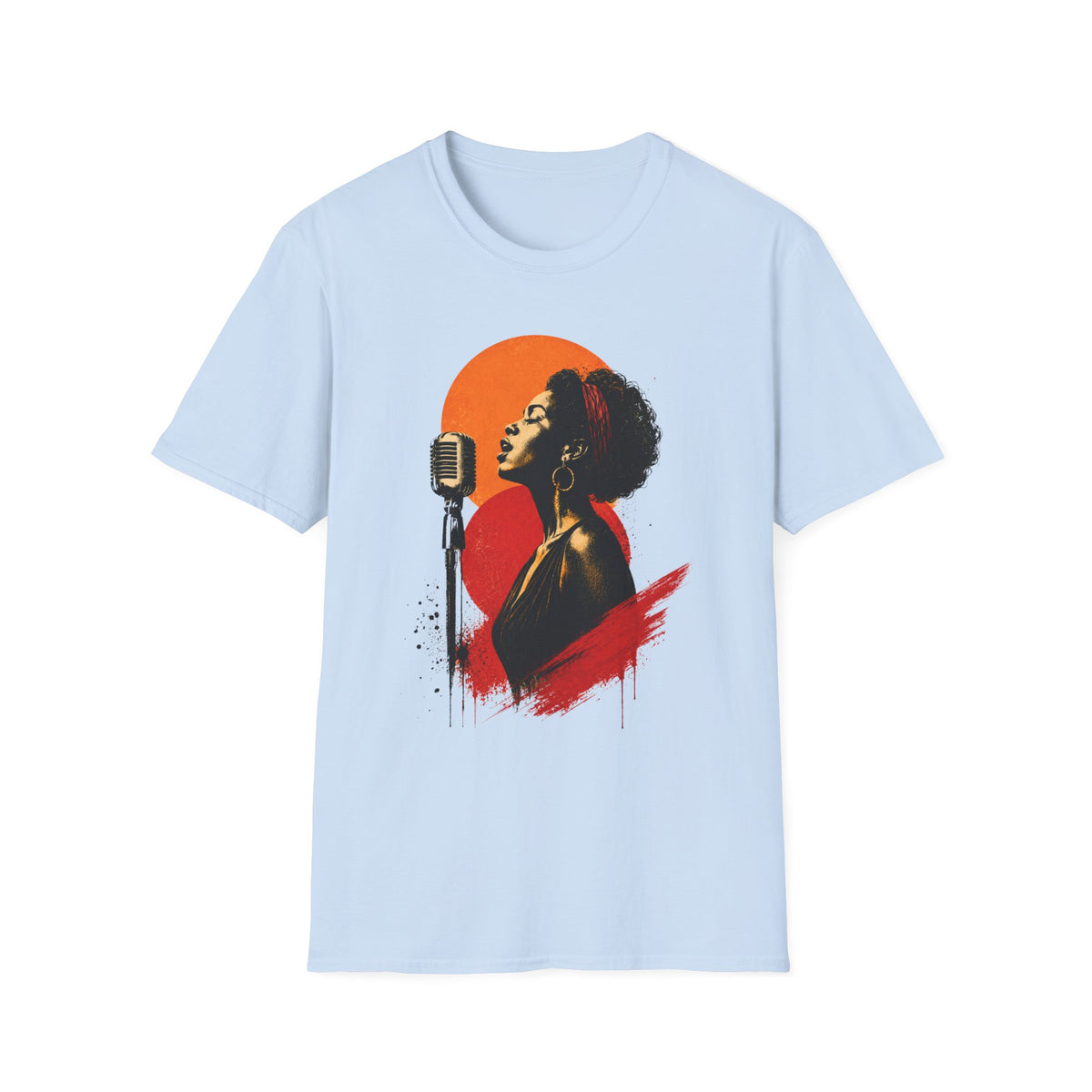 Blues Woman Singing T-Shirt