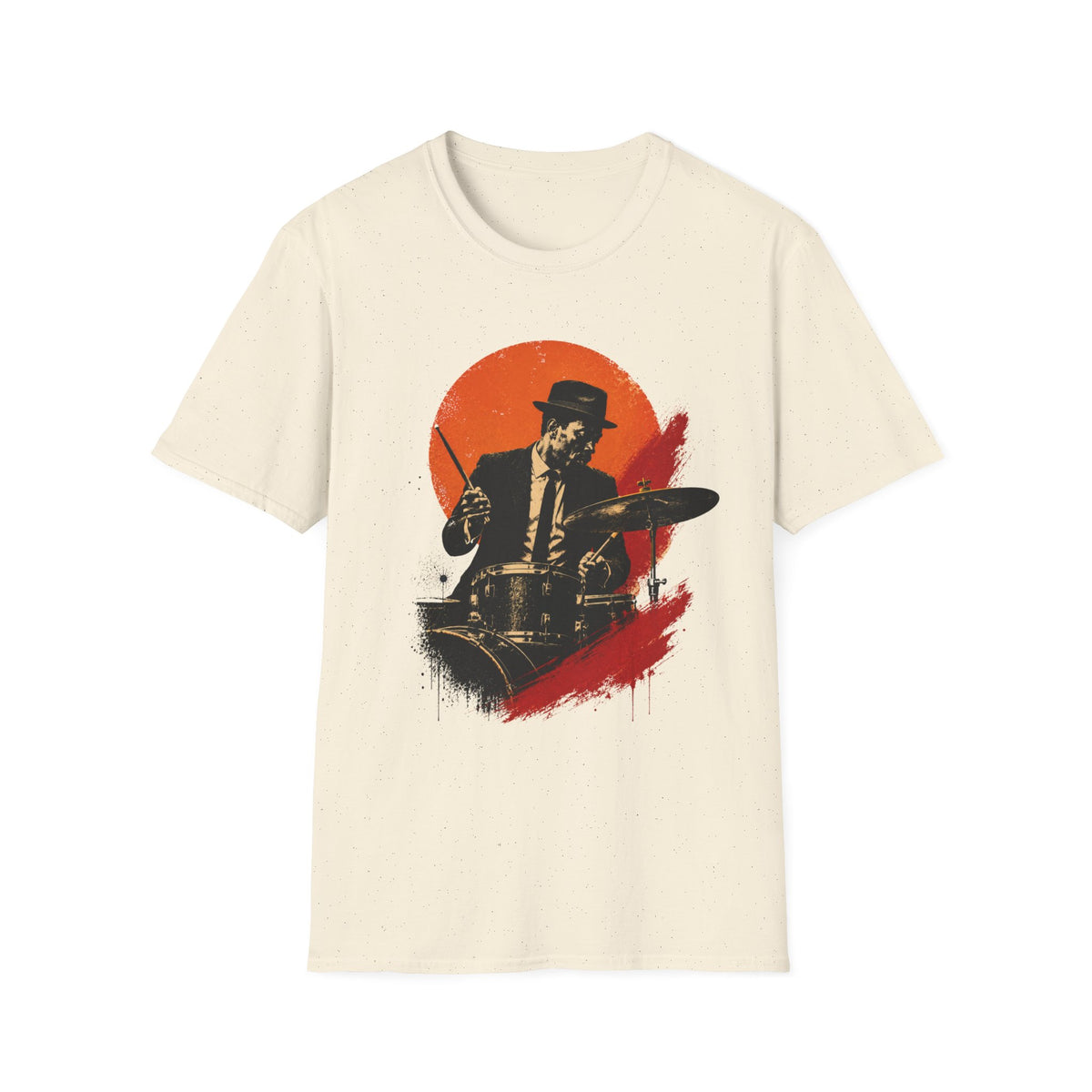 Jazz Drummer Playing T-Shirt