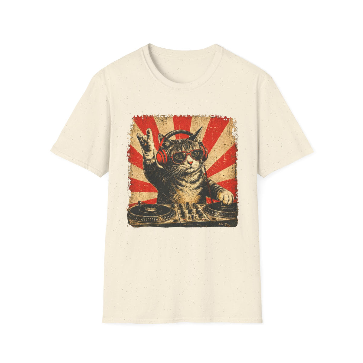 Cool DJ Cat T-Shirt