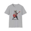 Rocking Golden Retriever Guitarist T-Shirt
