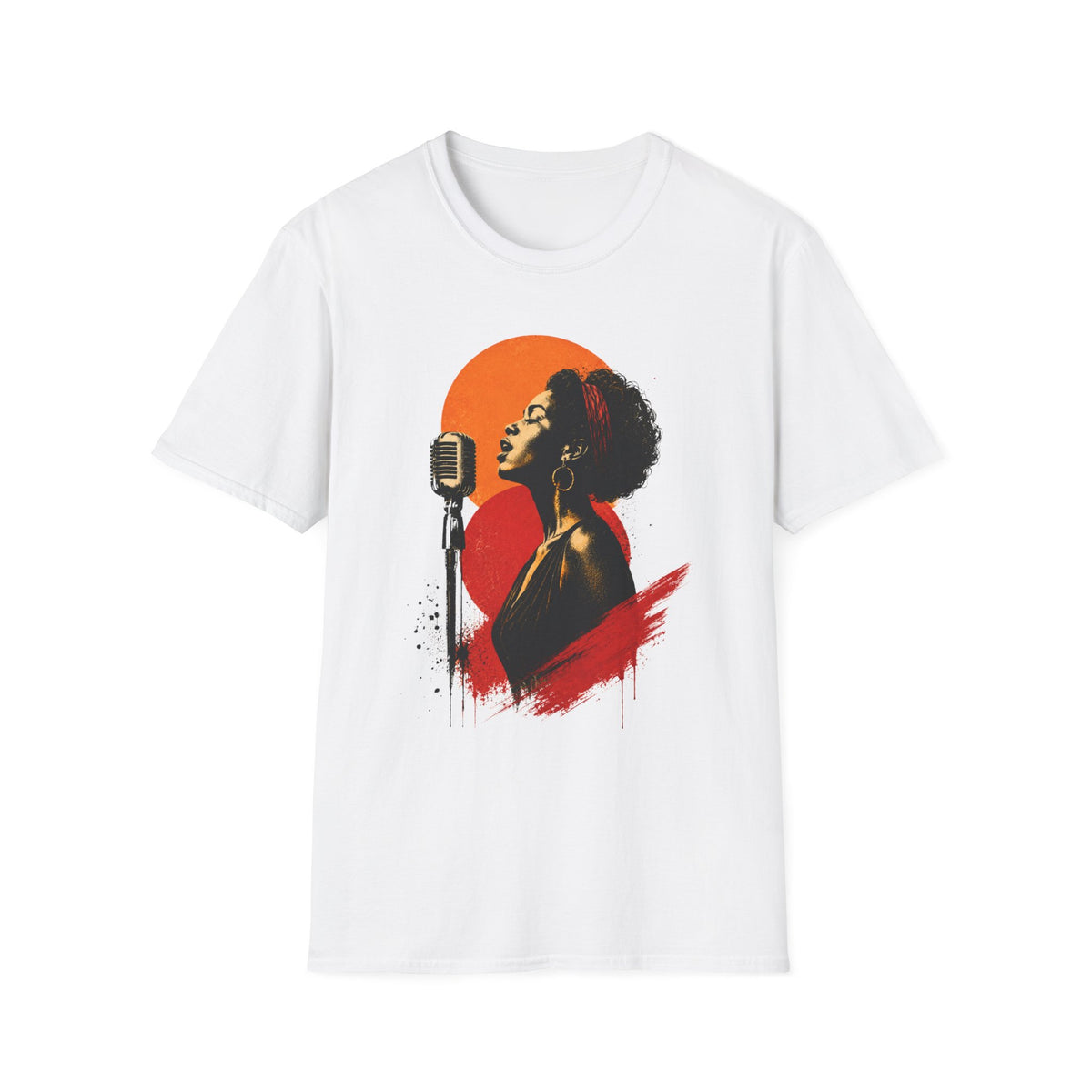 Blues Woman Singing T-Shirt