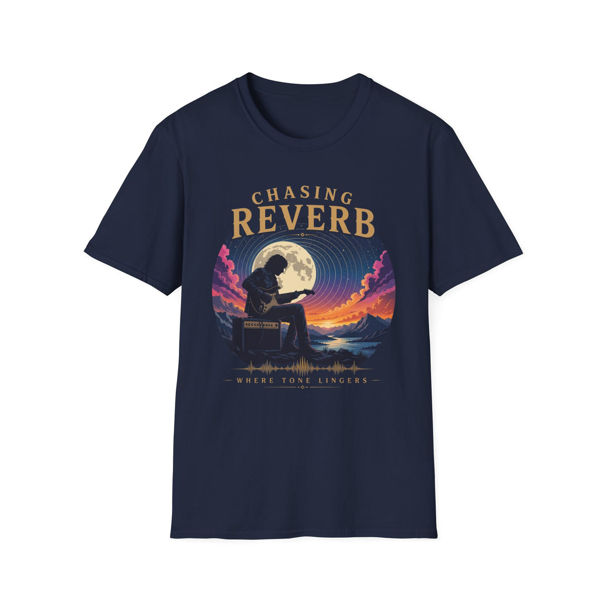 Chasing Reverb Where Tone Lingers T-Shirt