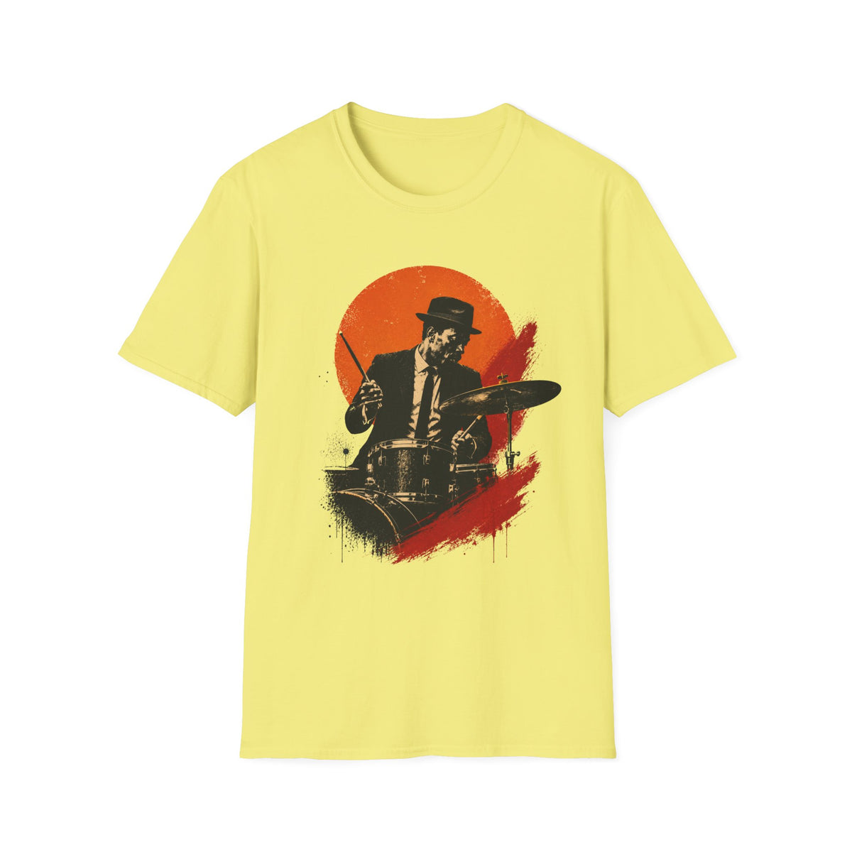 Jazz Drummer Playing T-Shirt