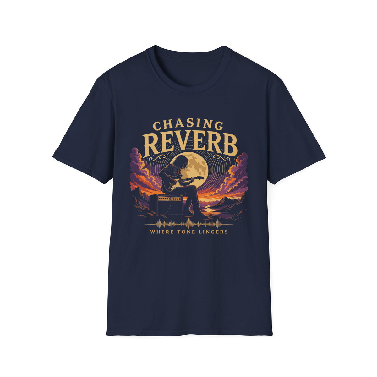 Chasing Reverb Where tone lingers T-Shirt