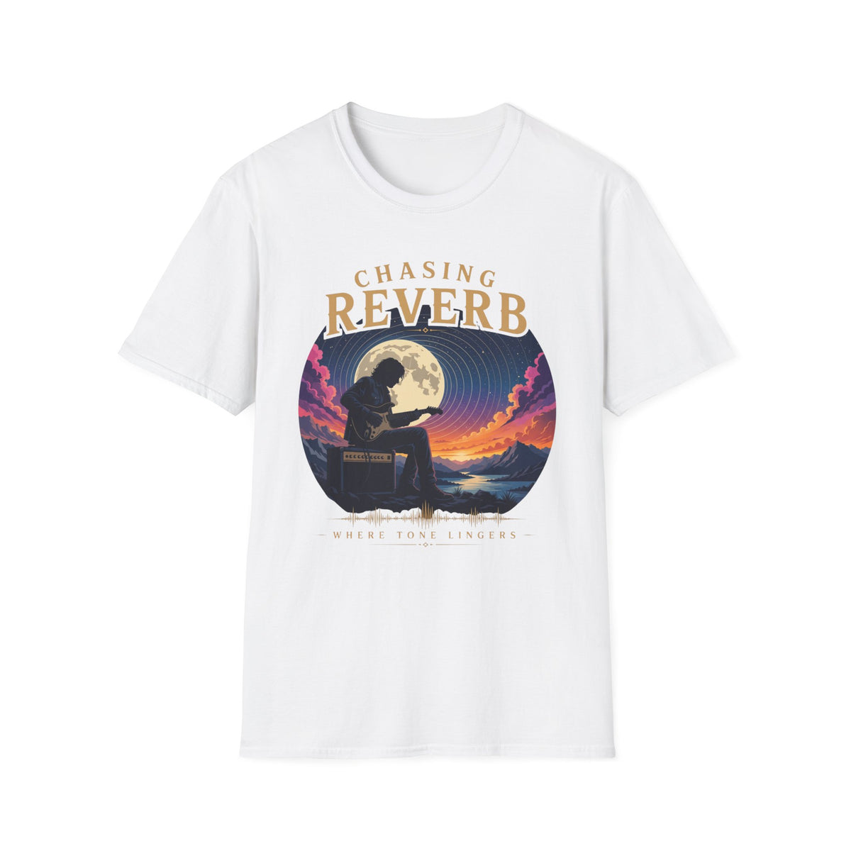 Chasing Reverb Where Tone Lingers T-Shirt