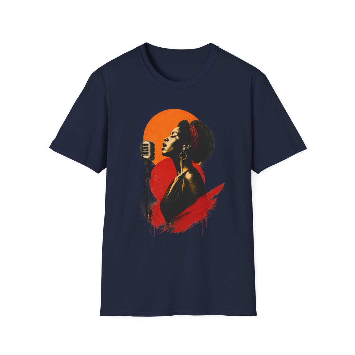 Blues Woman Singing T-Shirt