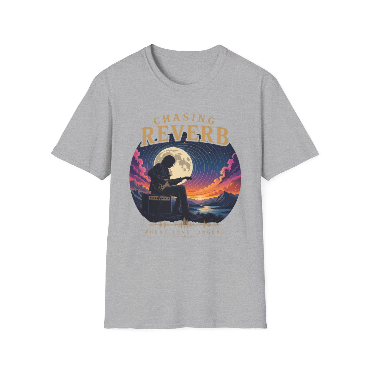 Chasing Reverb Where Tone Lingers T-Shirt