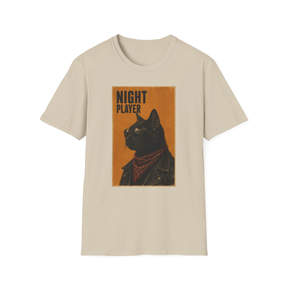 Night Player Cat T-Shirt