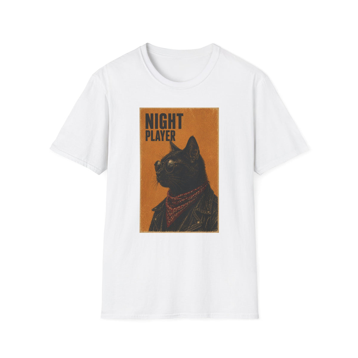 Night Player Cat T-Shirt