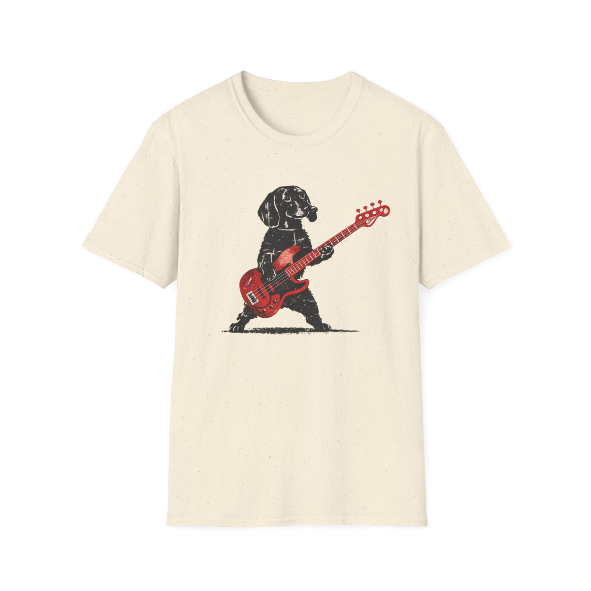 Dachshund Bass Player T-Shirt