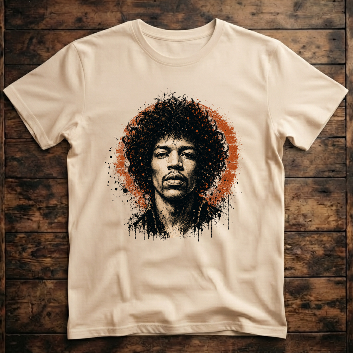 Jimi Hendrix Face T-Shirt