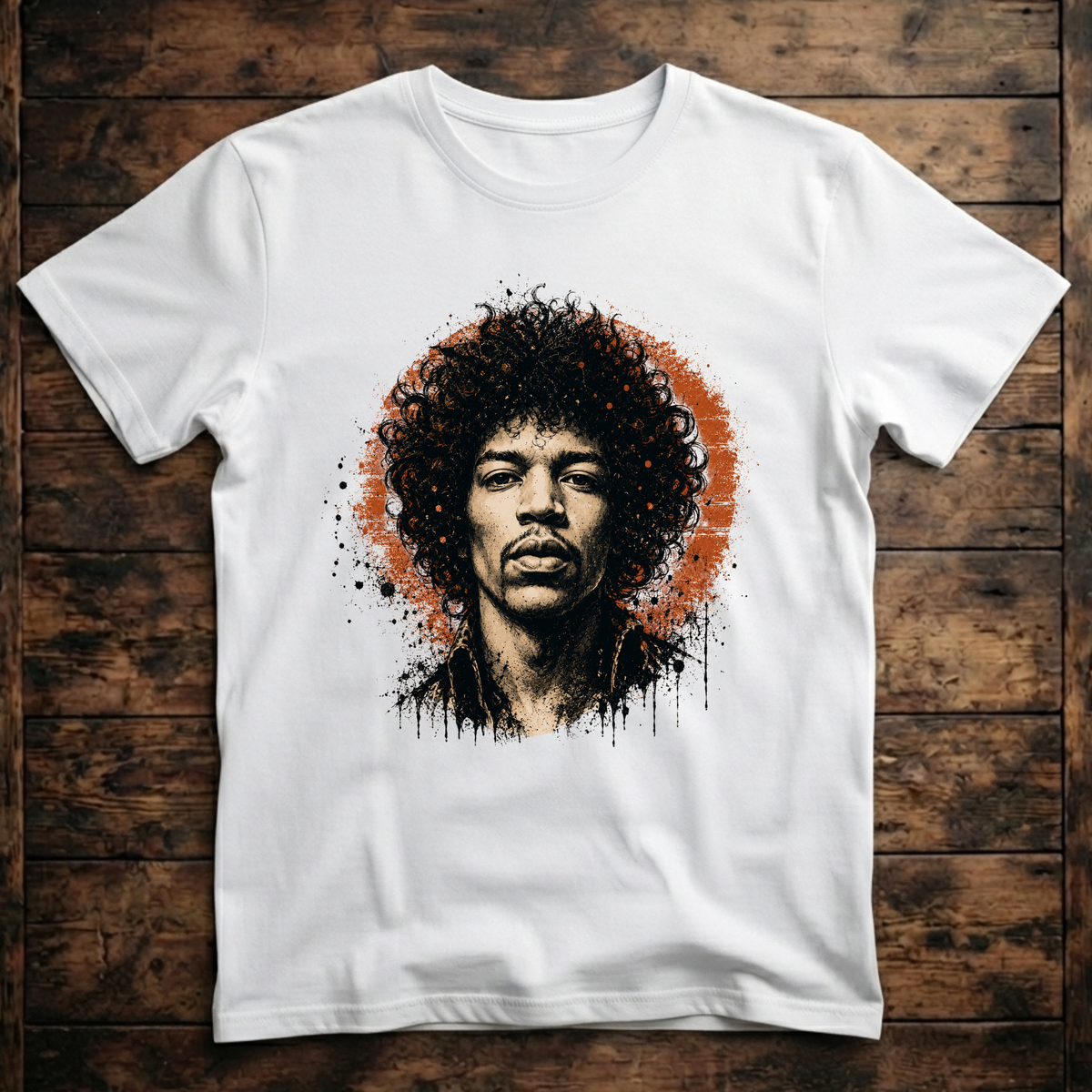 Jimi Hendrix Face T-Shirt